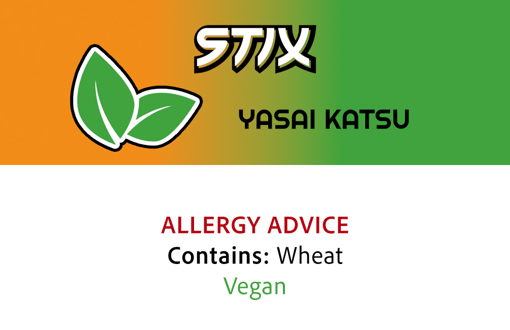 Yasai Katsu Allergens
